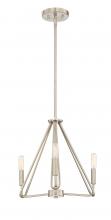 Designers Fountain 88483-SP - Uptown 16" 3-Light Chandelier